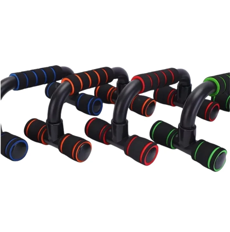 I-Shaped Prone Push Up Support Fitness Equipment for Chest Muscle Training Home Use Foam Pushup Stand for Strength Workout