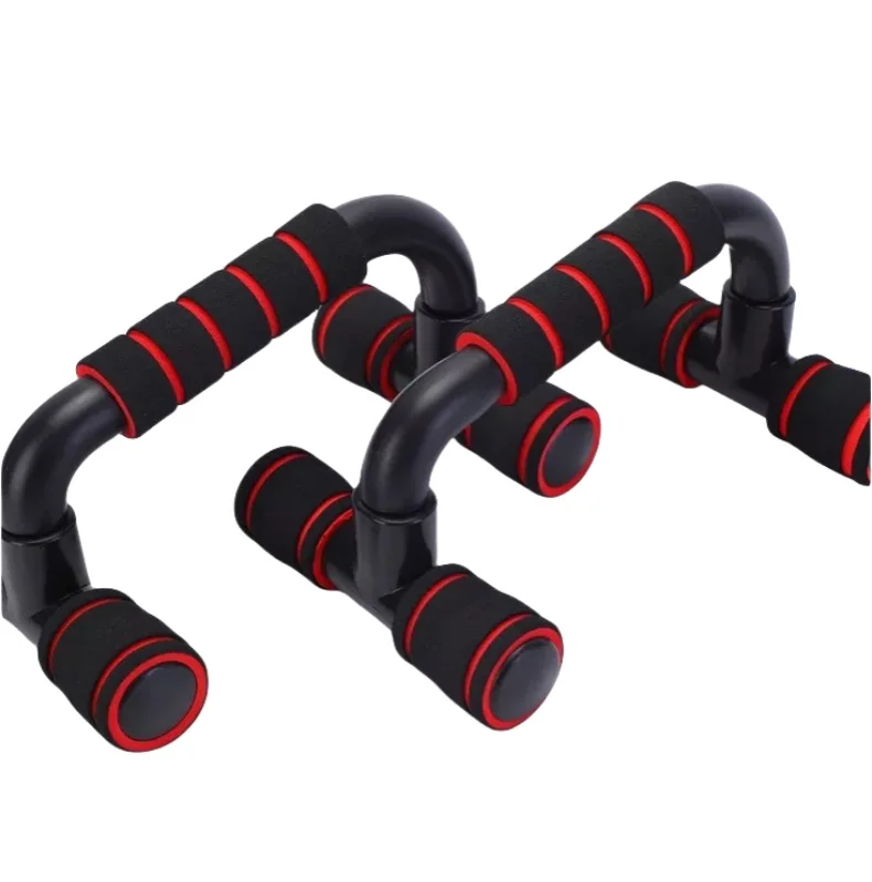 I-Shaped Prone Push Up Support Fitness Equipment for Chest Muscle Training Home Use Foam Pushup Stand for Strength Workout