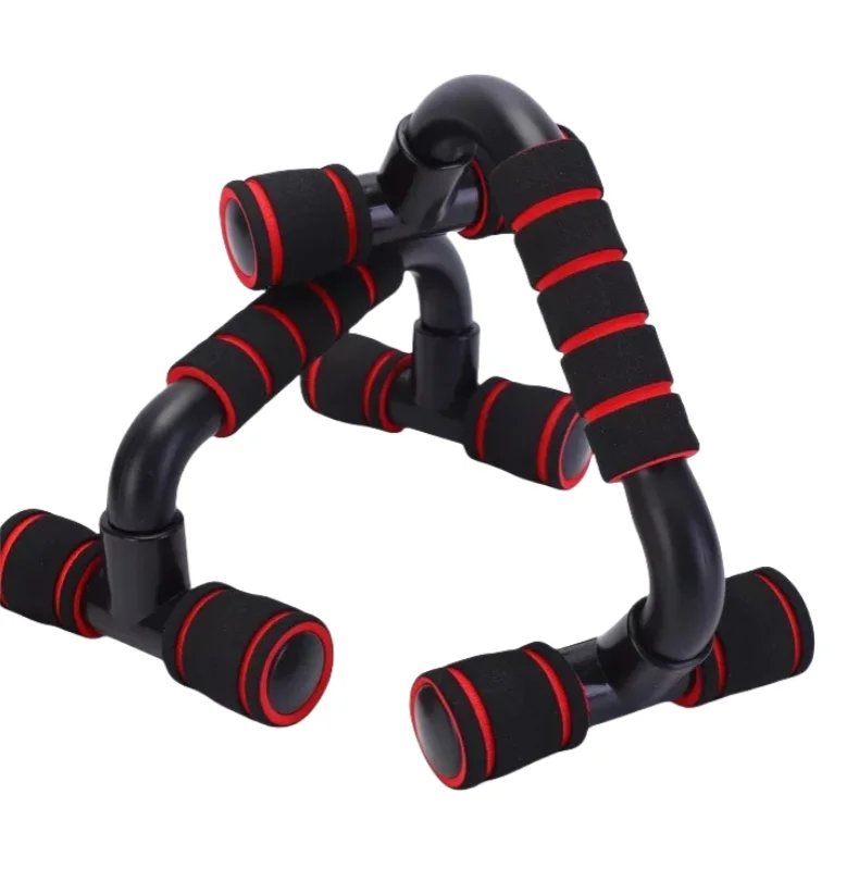 I-Shaped Prone Push Up Support Fitness Equipment for Chest Muscle Training Home Use Foam Pushup Stand for Strength Workout