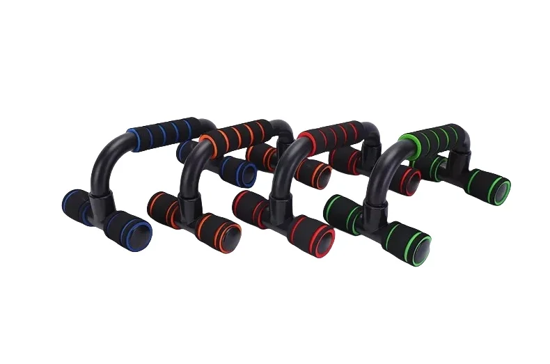 I-Shaped Prone Push Up Support Fitness Equipment for Chest Muscle Training Home Use Foam Pushup Stand for Strength Workout