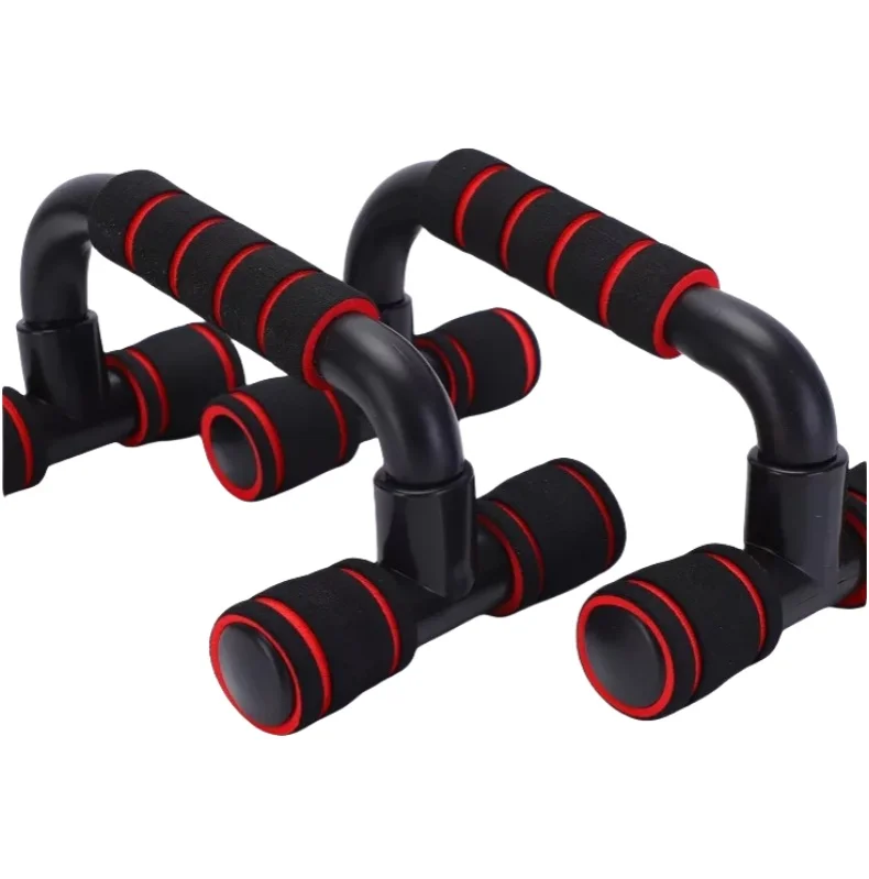I-Shaped Prone Push Up Support Fitness Equipment for Chest Muscle Training Home Use Foam Pushup Stand for Strength Workout