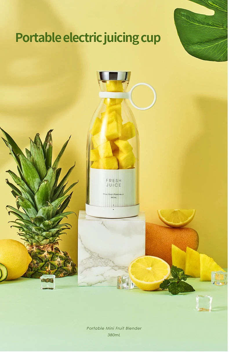 Mini Juicers Portable Electric Juicer Blender Usb Fruit Mixers Fruit Food Milkshake Multifunction Juice Maker Machine