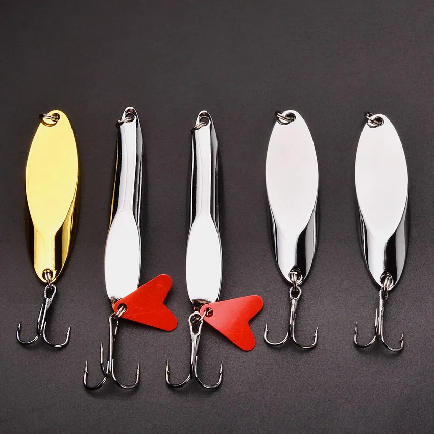1/5pcs/lot Wobbler Lures 3g/10g/15g Metal Vib Fishing Lure Set Sinking Hard Metal VIB Sea Fishing Lures Artificial Pesca Bait