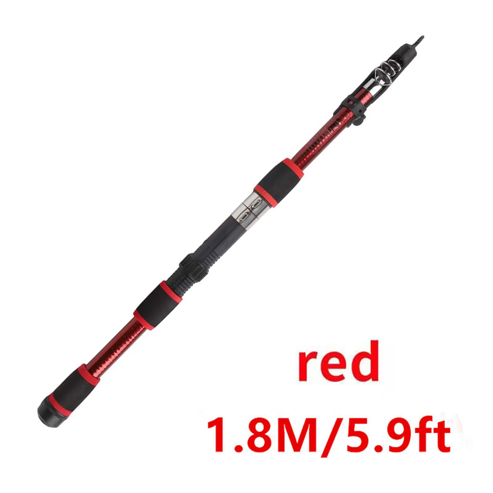Telescopic Fishing Rod Reel With Telescopic Fishing Rod And Rotating Reel Baits Hooks Travel Pole Set Fishing Rod Accessories