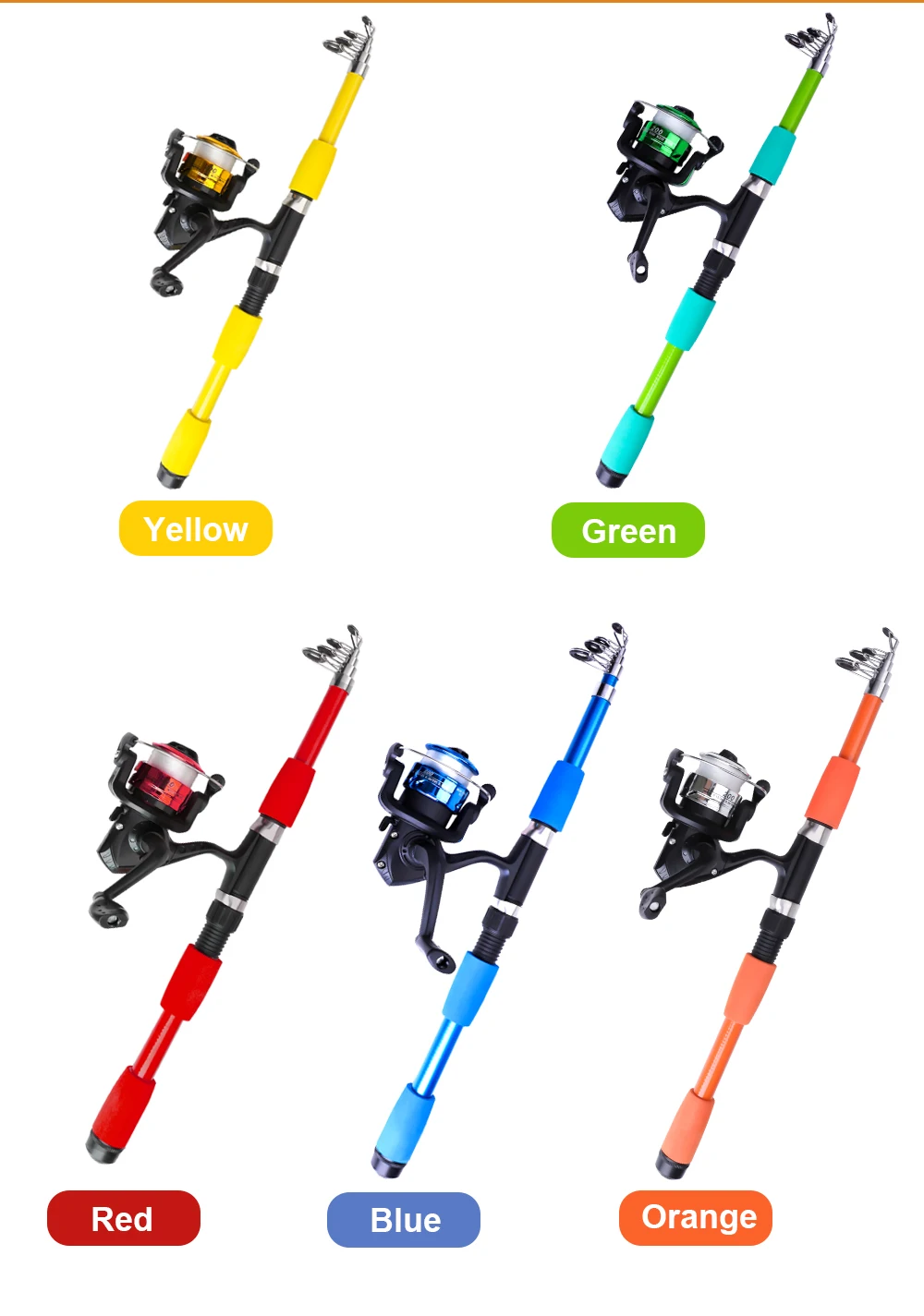 NGB 1.8/2.1m Telescopic Fishing Rod Reel Combo Full Kit Carbon Fiber Rod Pole Spinning Reel Fishing Bag Case Pesca Gear Set