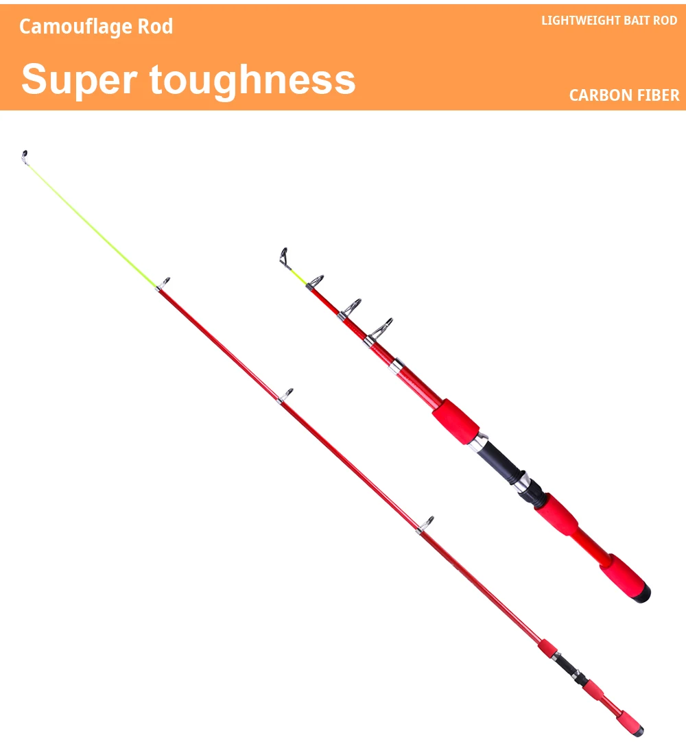 NGB 1.8/2.1m Telescopic Fishing Rod Reel Combo Full Kit Carbon Fiber Rod Pole Spinning Reel Fishing Bag Case Pesca Gear Set