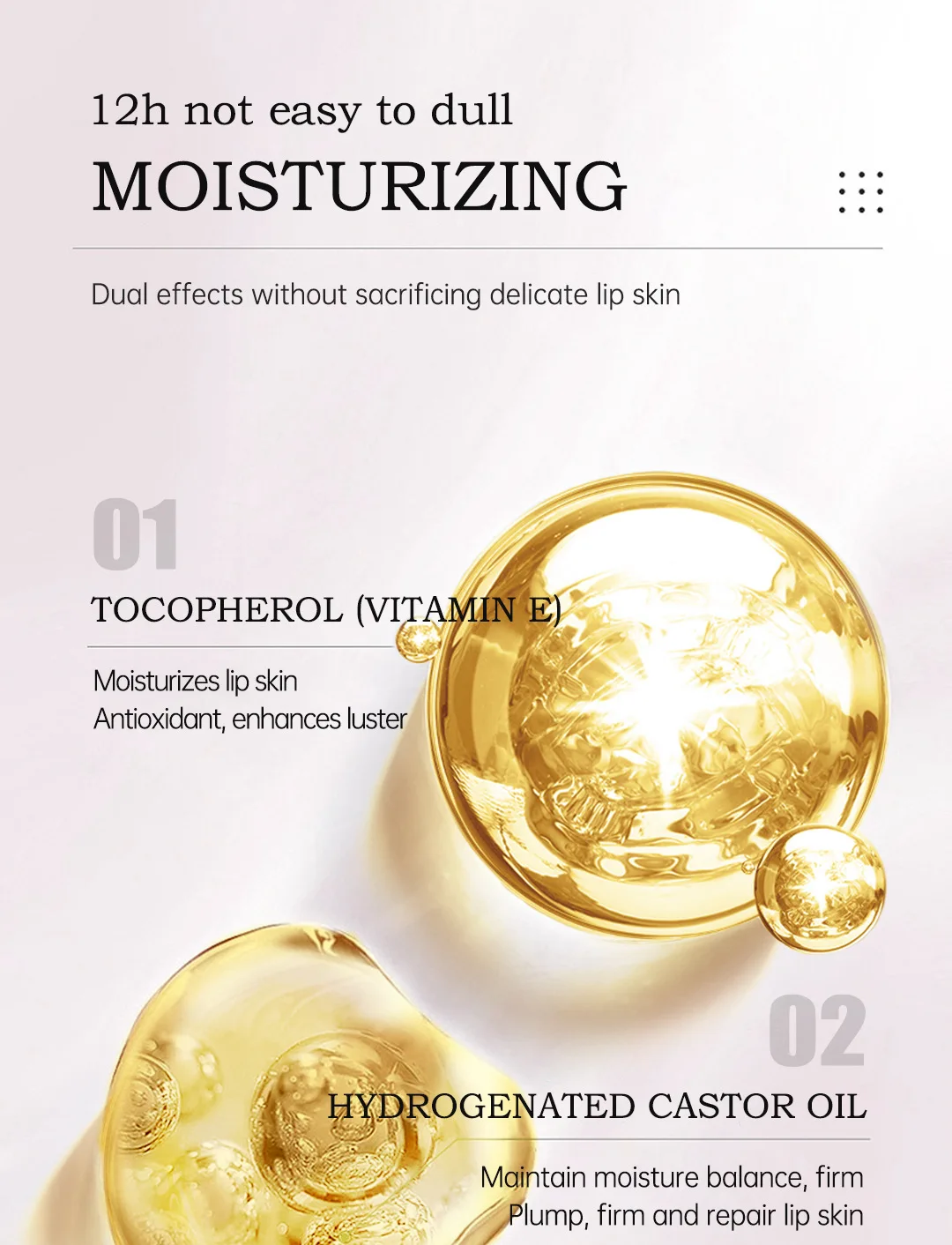 Makeup Non-sticky Non-fading Lipstick Pearlescent Long-lasting Moisturizing Fine Glitter Lip Gloss Hydrating Waterproof Lips Hot