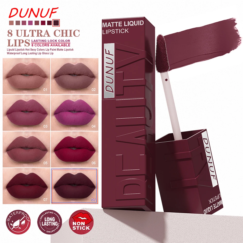 Lip Gloss Lipstick Easy To Color Waterproof Easy-color Sweat-proof Non-stick To Cups, Y2K Fancy Fashion Suitable For Christmas