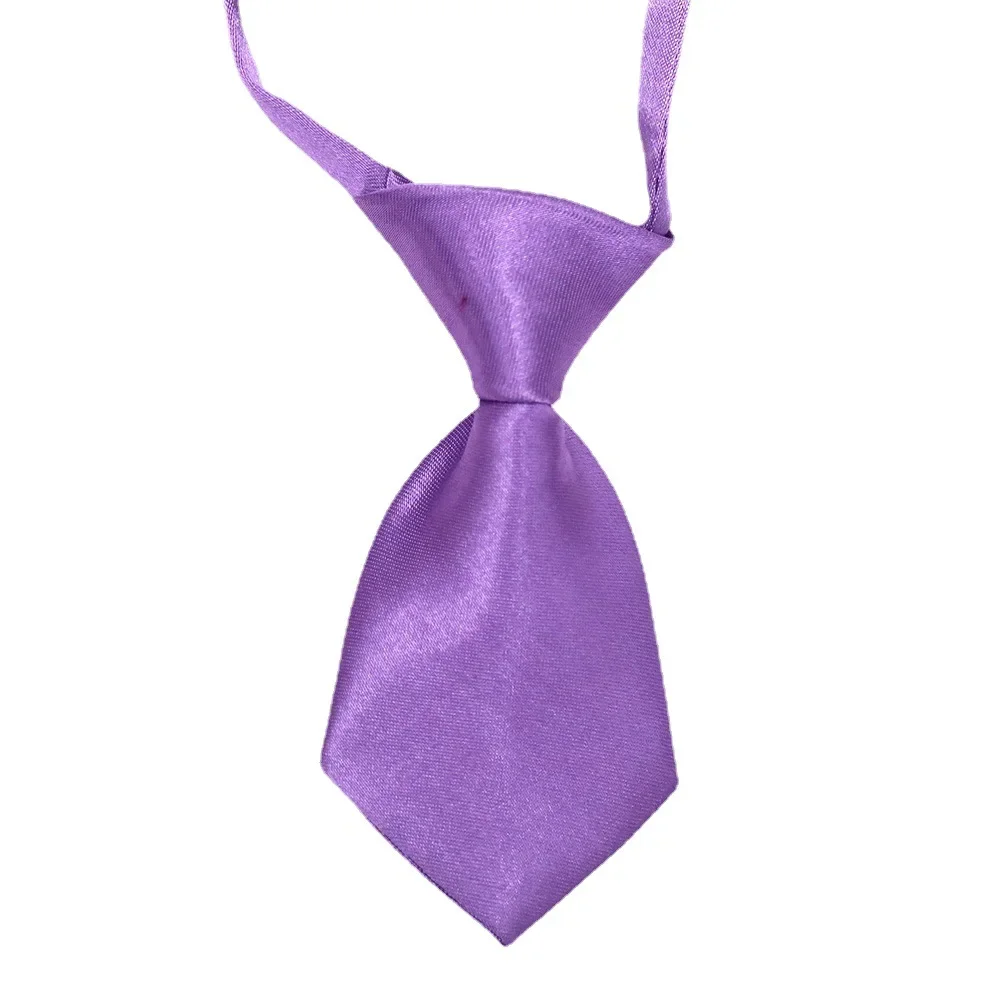 50PCS Bulk Dog Bowtie Small Dog Puppy Neckties Solid Adjustable Bow Tie For Large DogsTies Elastic Dand Pet Accessories