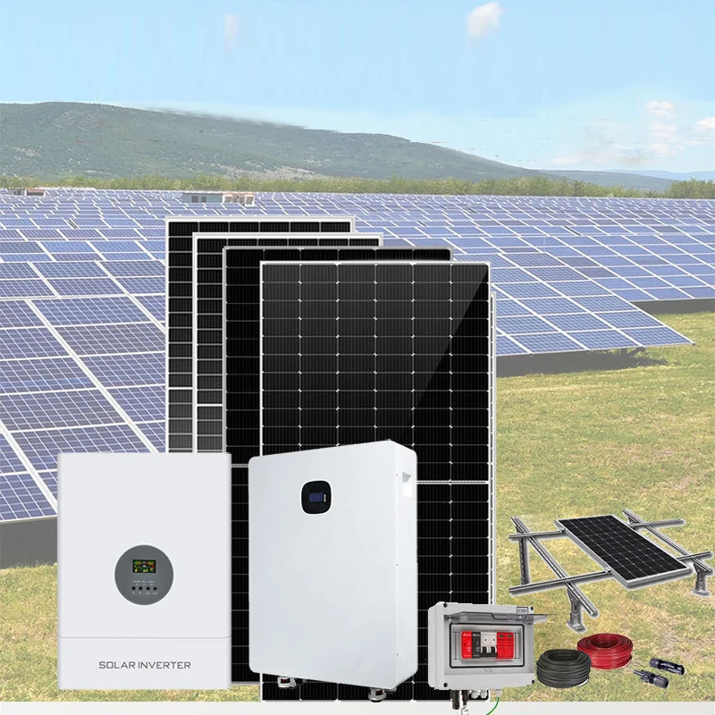 Hot Sale 10kw 12kw 15kw 20kw 30kw 50kw LiFePo4 Battery Inverter Solar Panels Power Bank Energy Storage System Complete Kits