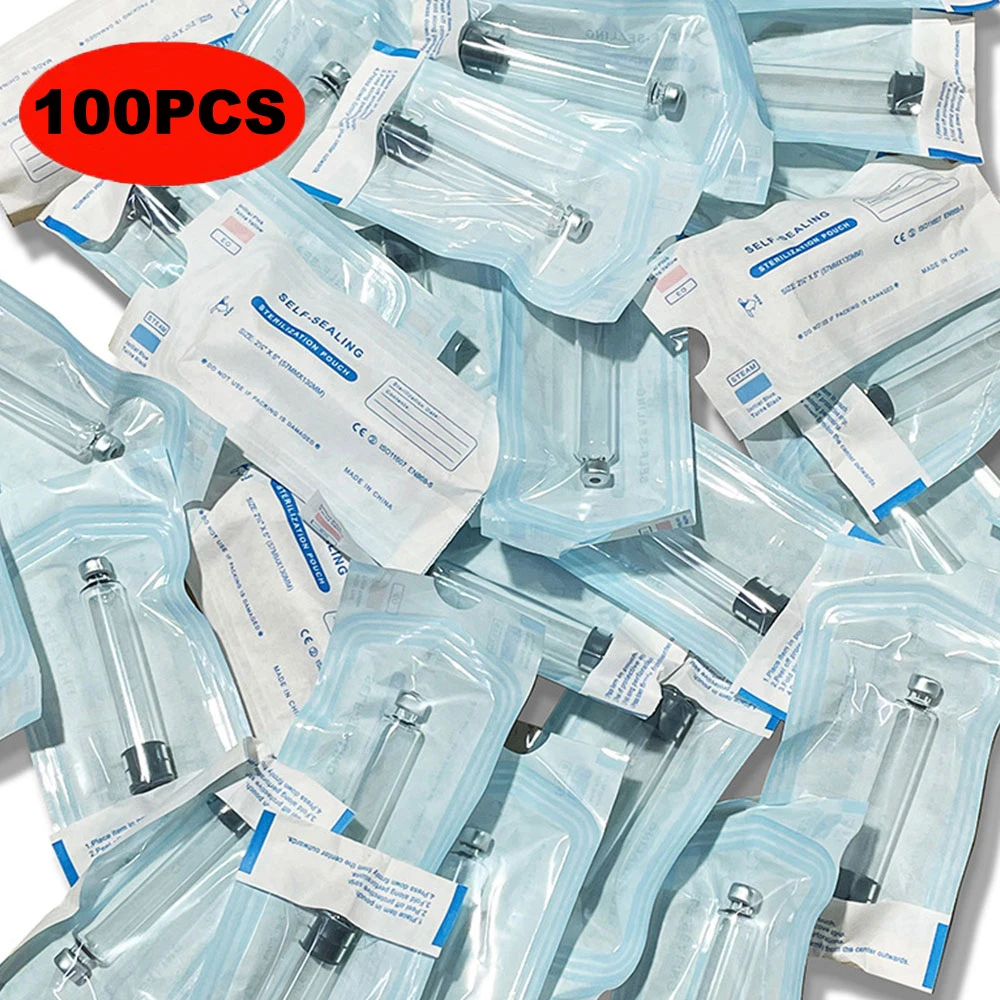 10/50/100/250/500pcs Sterile Individual Packaging Insulin Cartridges 3ml Empty Cassette Bottle for Lilly Insulin Injection Pen