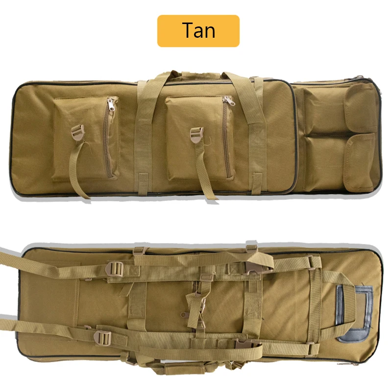 Men's Outdoor Sports Shooting Backpack Tactical Gun Bag Hunting Accessories Airsoft Gun Bag Nylon Camping Fishing Bag