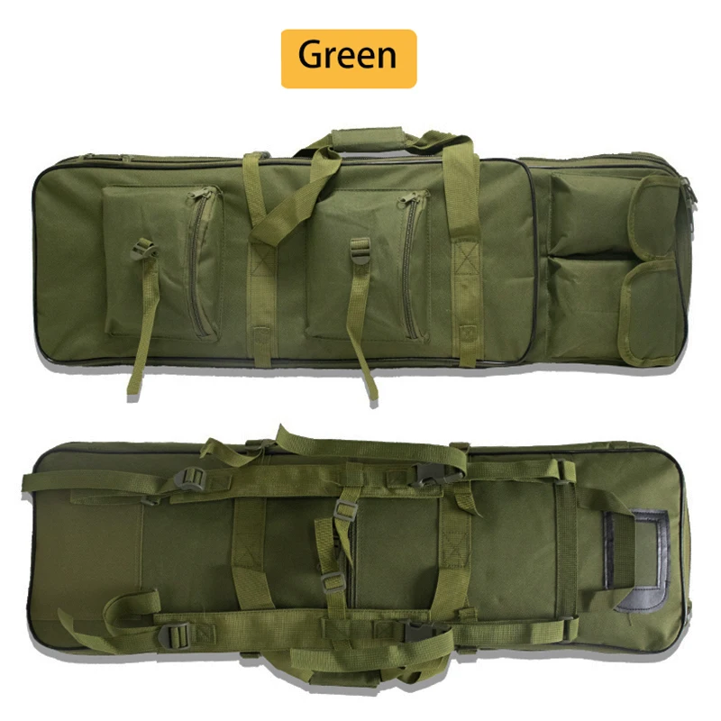 Men's Outdoor Sports Shooting Backpack Tactical Gun Bag Hunting Accessories Airsoft Gun Bag Nylon Camping Fishing Bag