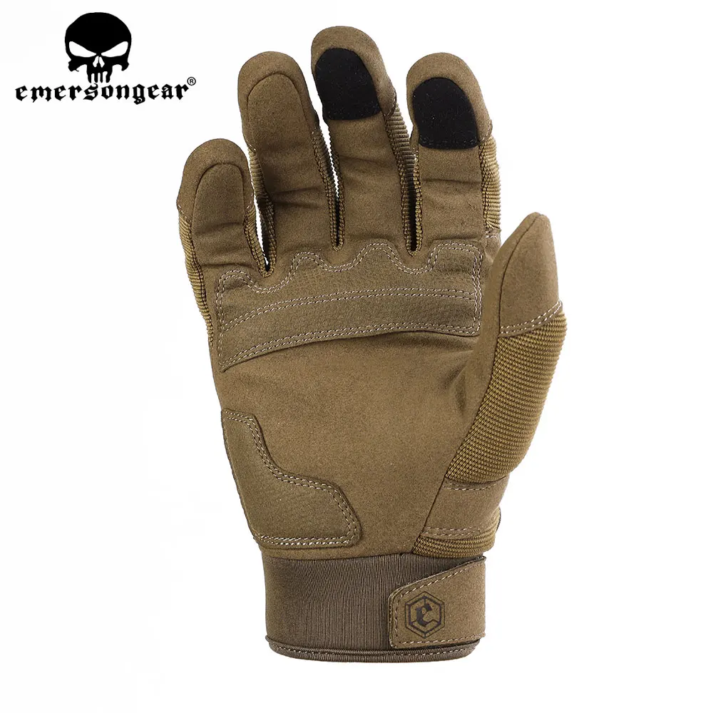 Emersongear Tactical All Finger Gloves Hunting Training Sport Climbing Shooting Cycling Full Finger Anti-Skid EM9347