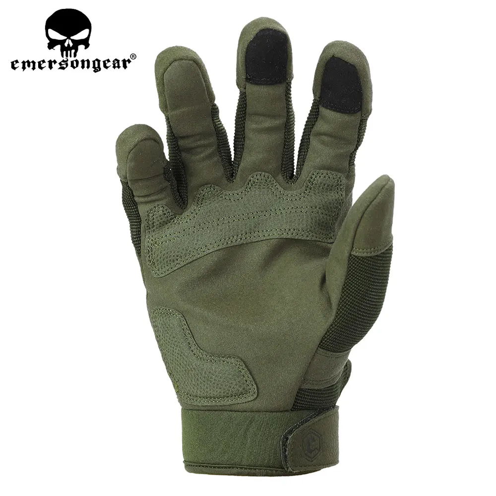 Emersongear Tactical All Finger Gloves Hunting Training Sport Climbing Shooting Cycling Full Finger Anti-Skid EM9347
