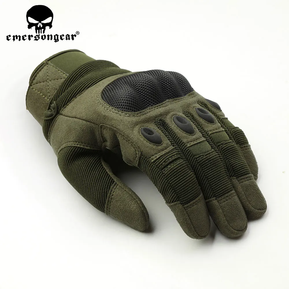 Emersongear Tactical All Finger Gloves Hunting Training Sport Climbing Shooting Cycling Full Finger Anti-Skid EM9347