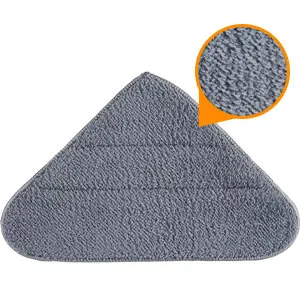 Wall Mop with Long Handle 360 ° Rotating Triangle Microfiber Wall Cleaning Mop Adjustable Dry and Wet Dust Mop Cleaner for Floor