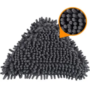 Wall Mop with Long Handle 360 ° Rotating Triangle Microfiber Wall Cleaning Mop Adjustable Dry and Wet Dust Mop Cleaner for Floor