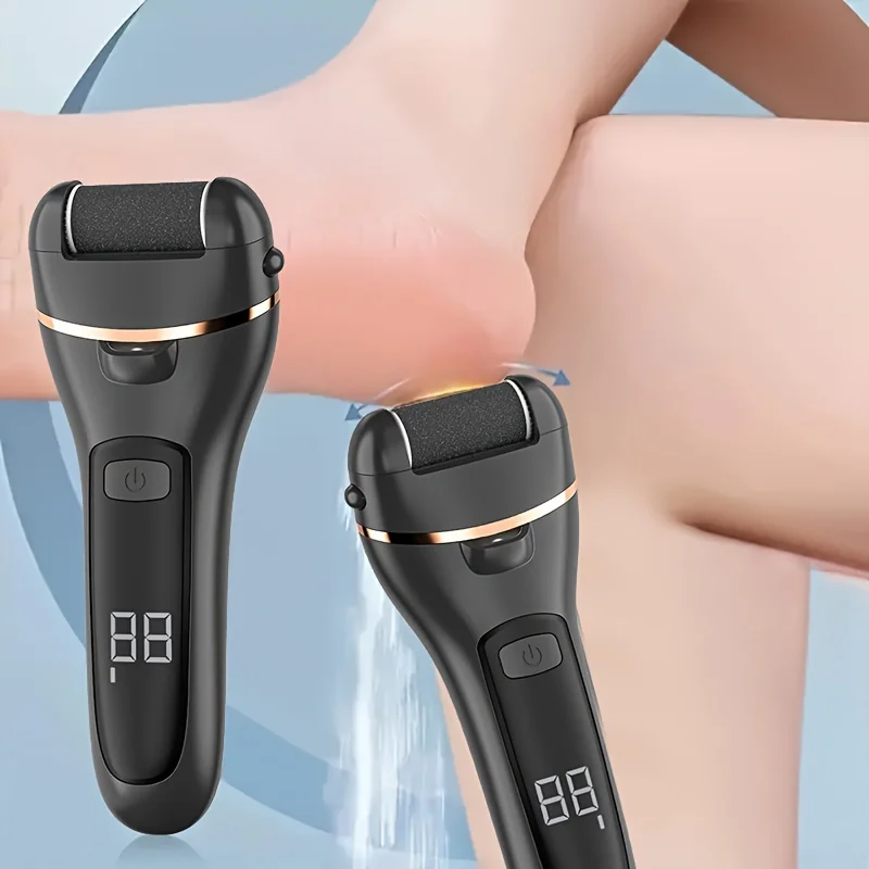 Rechargeable Electric Foot Grinder - USB Powered Callus Remover with Adjustable Speeds, for Men & Women's Pedicure and Self-Care