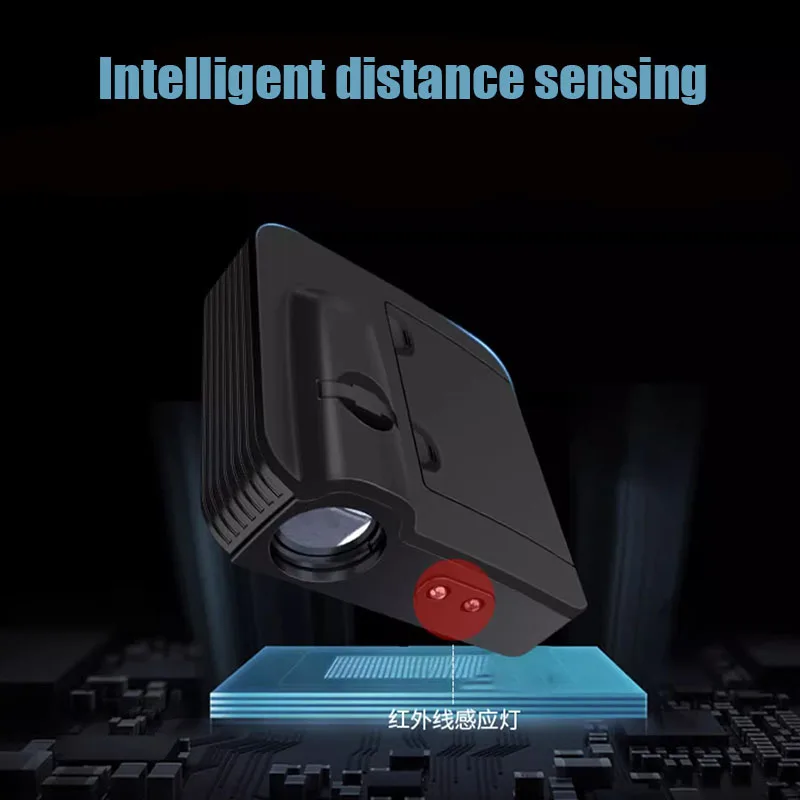Customisable Car Door Projector For Universal Vehicle Models Car Logo Wireless Courtesy LED Shadow Lights Lamp Car Accessories