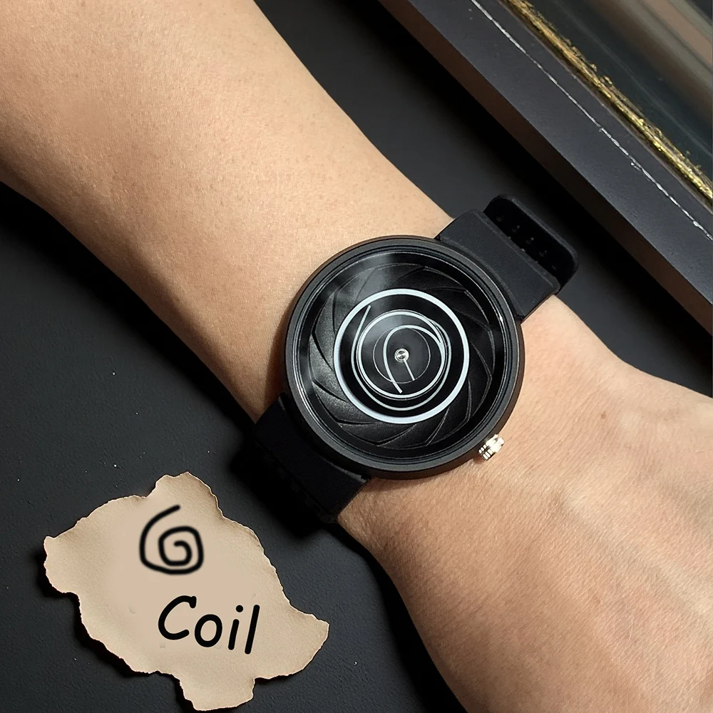 Men's Gift Enmex Creative Industrial Wristwatch Digital Design Light Sports Fashion Quartz Watches