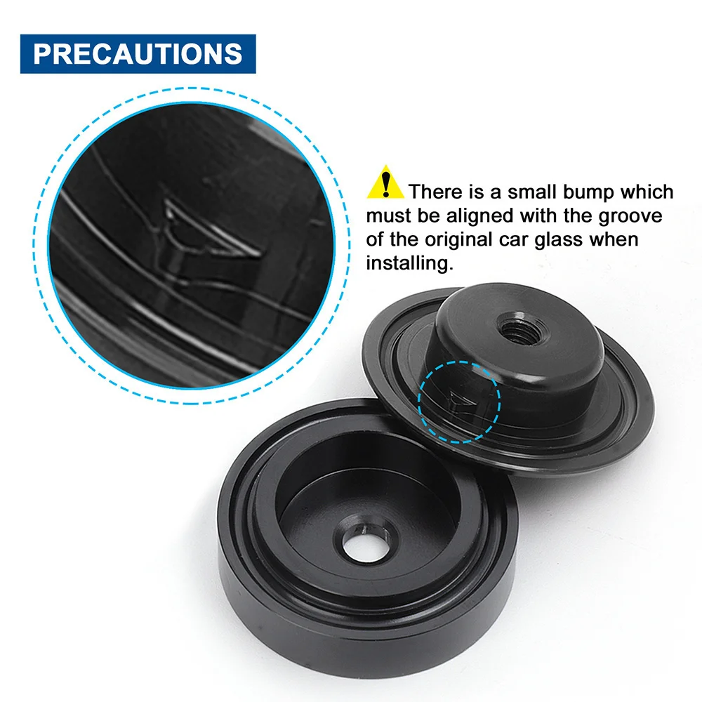 Aluminum Car Rear Wiper Delete Kit For Honda Civic Integra Mazda 3 BMW Volvo Acura RSX DC5 Plug Cap O-ring