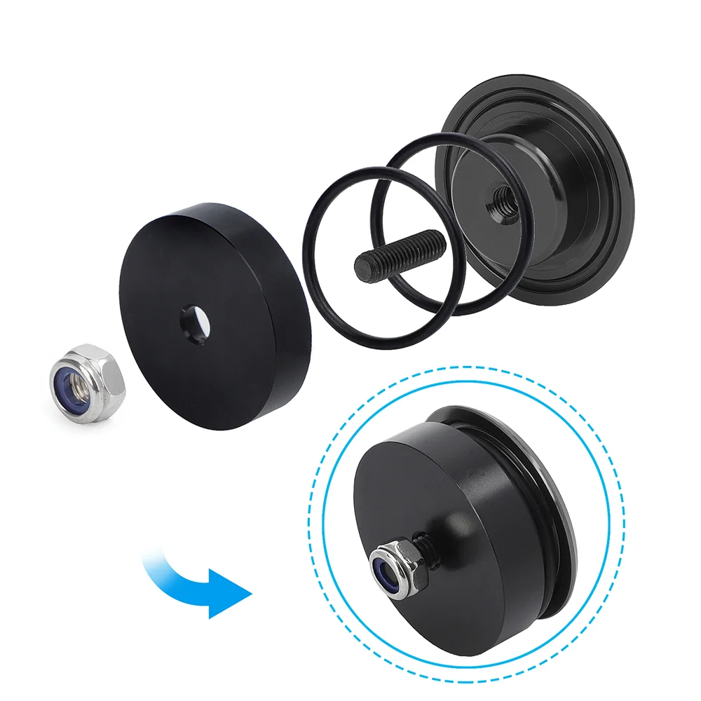 Aluminum Car Rear Wiper Delete Kit For Honda Civic Integra Mazda 3 BMW Volvo Acura RSX DC5 Plug Cap O-ring