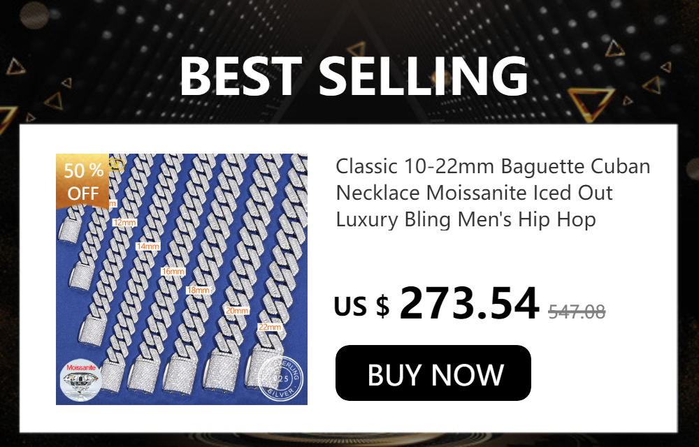 High Quality 316L Stainless Steel D VVS1 Moissanite Tennis Bracelet Iced Out Waterproof Daily Jewelry Chain Gifts for Men Women