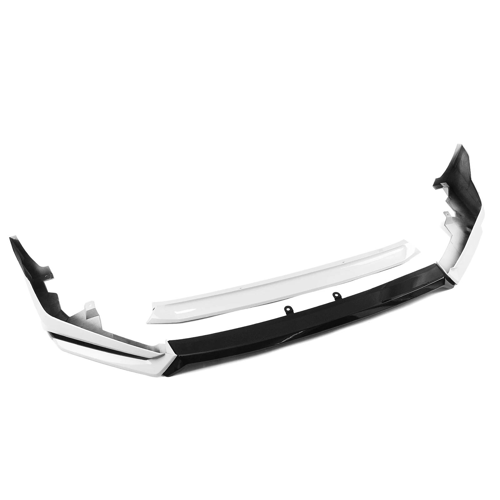 For 2022-24 Honda Civic Sedan And Hatchback Models YOFER Style Front Bumper Spoiler Lip Blade + Lower Side Splitter Corner Cover