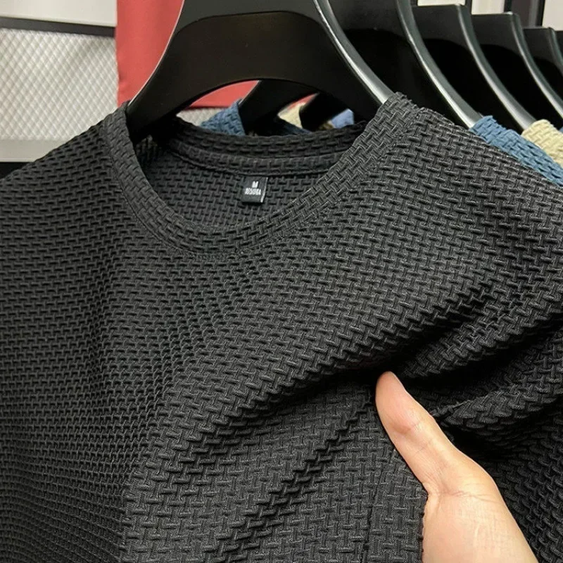 Fishing Hunting Sports Outdoor Hiking Running Summer Ice Silk High-End T Shirts Cycling Camping Men's Breathable Fashion T-Shirt