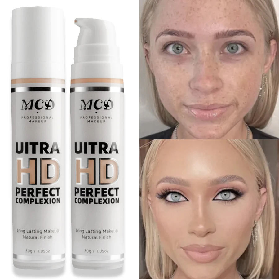 9 Shade Full Coverage Concealer Liquid Foundation Makeup High Coverage Base Makeup Cushion Foundation Cream Natural Matte
