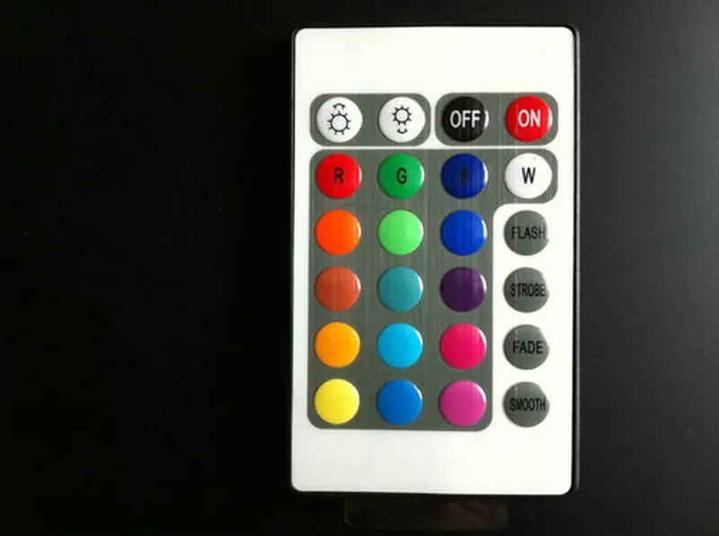 24key Remote Control Rechargeable RGBW Light Base Waterproof 5050SMD LED Module Hanging Furniture Mood Light Enhancer UnderTable