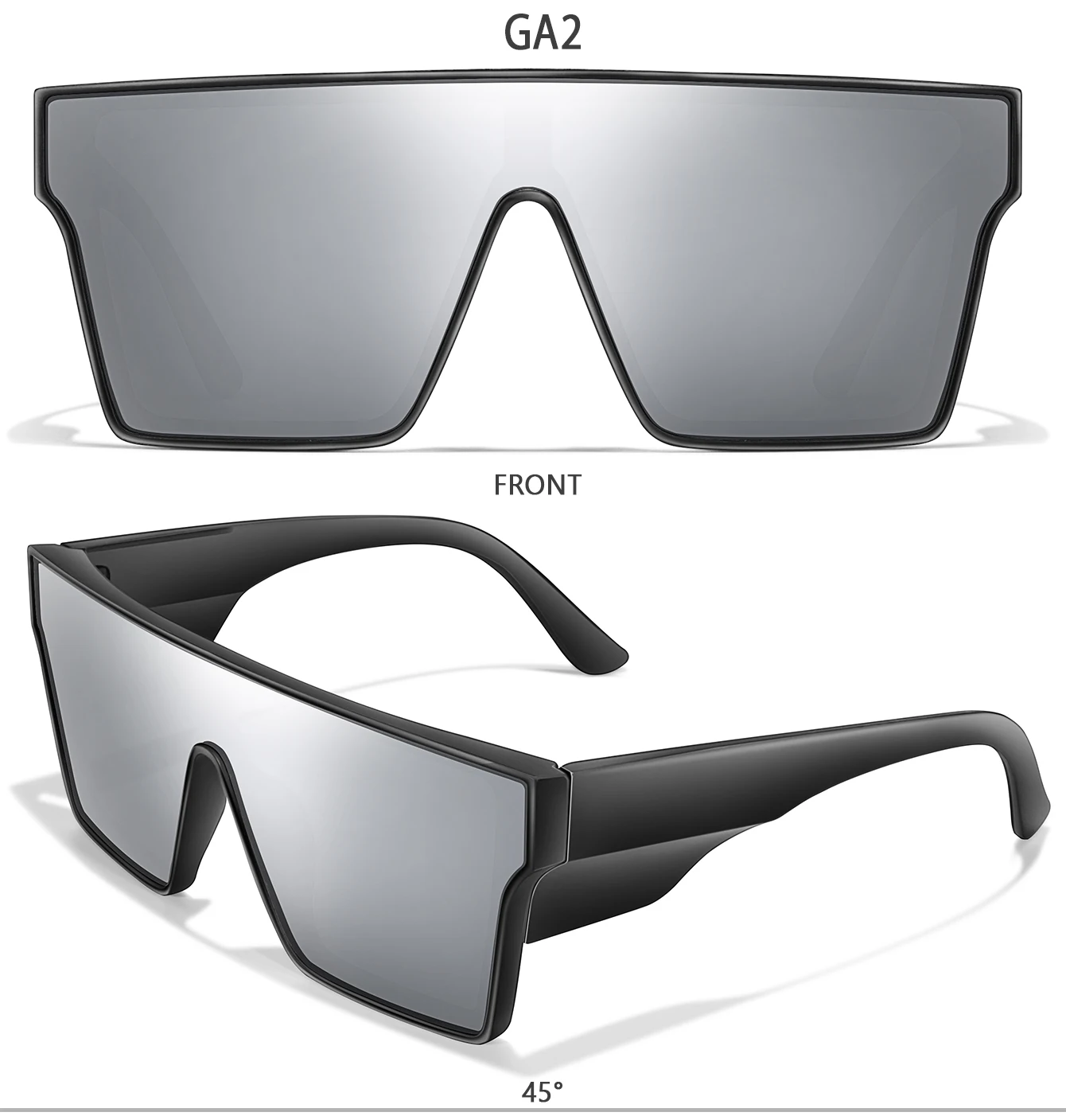 Big Frame Colorful Lens UV400 Cycling Sunglasses Hiking Running Driving Outdoor Sports Glasses for Men Women as Gifts Festival