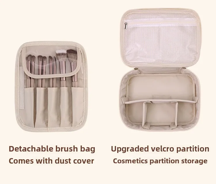 New Women's Cosmetic Bag Portable Storage Bag Large Capacity Luxury Makeup Bag Travel Organizer Essentials Toiletry Bags