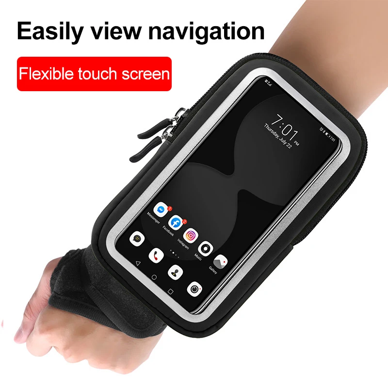 Mobile Phone Bag For Running Sports Armbands MP3/MP4 Bags Sleeve Bags For Jogging Cell Phone Accessories Woman Wrist Holder