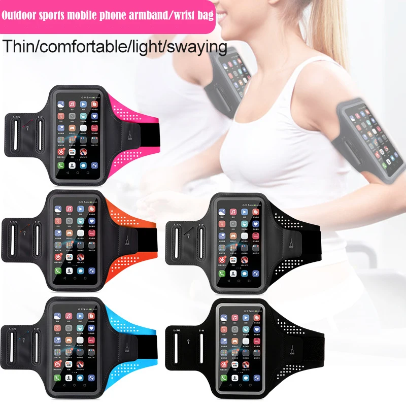 Mobile Phone Bag For Running Sports Armbands MP3/MP4 Bags Sleeve Bags For Jogging Cell Phone Accessories Woman Wrist Holder