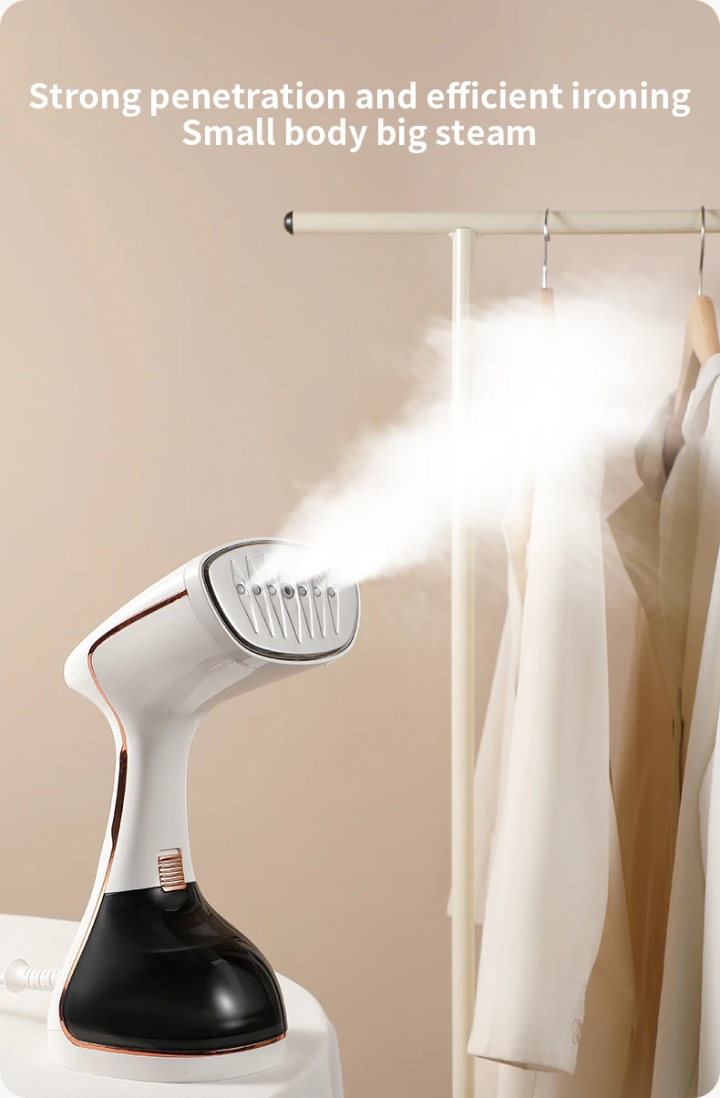 Household Vaporizador Prendas Steamer Portable Vertical 320 Ml, Lothes Portable Quick Heat Ironing Vaporizador for Home Travel