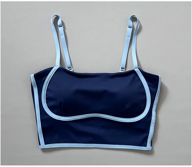 Women's New Sports Tank Top with Built-in Bra Pads for Running, Yoga, Pilates, and Gym Training