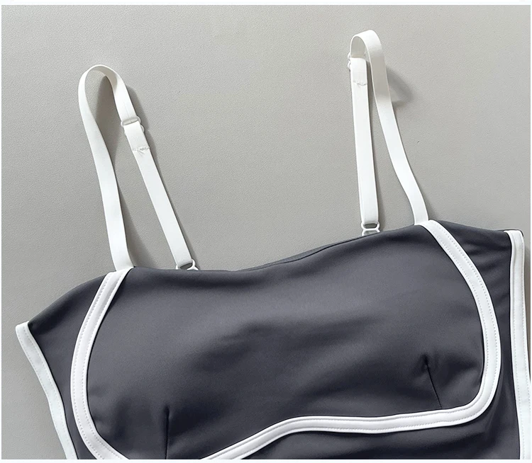 Women's New Sports Tank Top with Built-in Bra Pads for Running, Yoga, Pilates, and Gym Training
