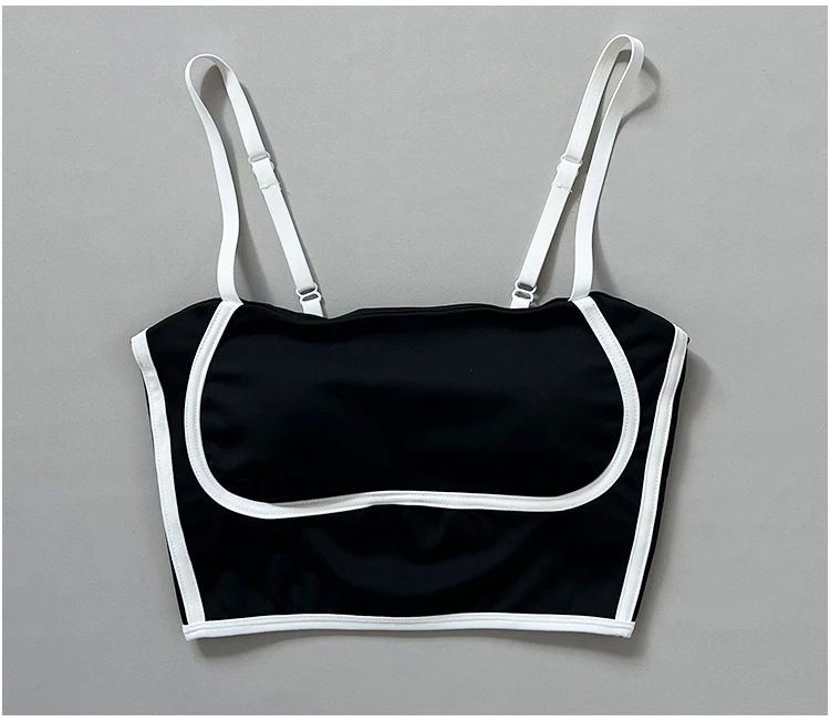 Women's New Sports Tank Top with Built-in Bra Pads for Running, Yoga, Pilates, and Gym Training