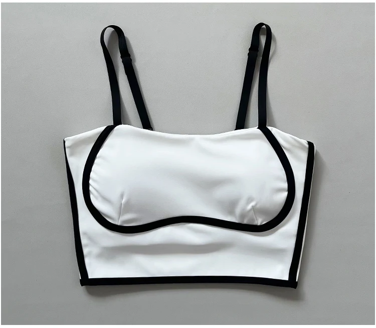 Women's New Sports Tank Top with Built-in Bra Pads for Running, Yoga, Pilates, and Gym Training