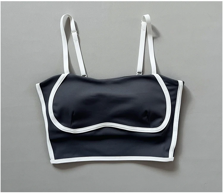 Women's New Sports Tank Top with Built-in Bra Pads for Running, Yoga, Pilates, and Gym Training
