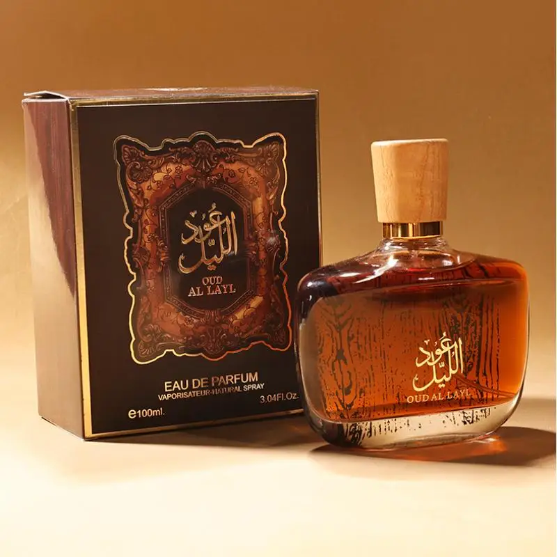 Fresh Scents With Oud Wood Men Sandalwood Perfume Lasting Oriental Perfume Warm Spicy Woody Luxury Brand Arabe Perfume