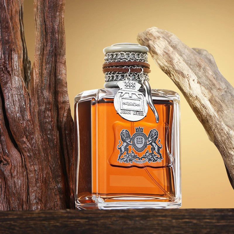 Fresh Scents With Oud Wood Men Sandalwood Perfume Lasting Oriental Perfume Warm Spicy Woody Luxury Brand Arabe Perfume