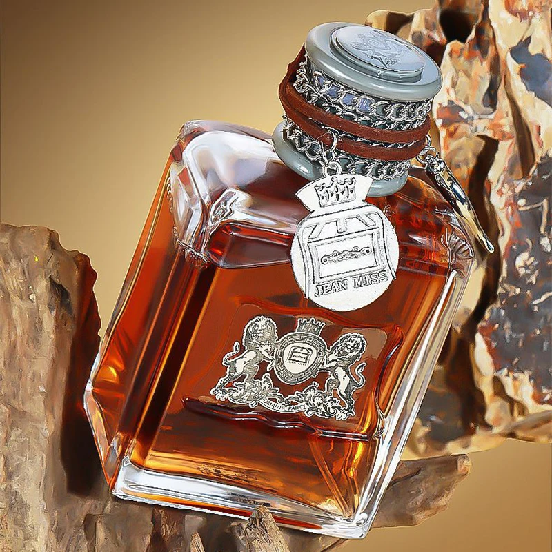 Fresh Scents With Oud Wood Men Sandalwood Perfume Lasting Oriental Perfume Warm Spicy Woody Luxury Brand Arabe Perfume