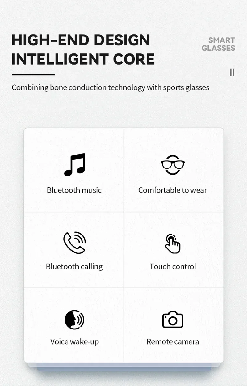 Lenovo AI Smart Glasses Voice Assistant Music Touch Control Bluetooth Call Outdoor Fashion Sunglasses For Men Women 2026 New