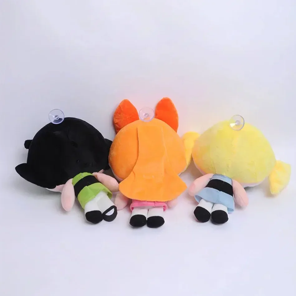 20Cm The Powerpuff Girls Plush Doll Cute Girly Heart Cartoon Blossom Buttercup Bubbles Plush Doll Decoration Toy Gift
