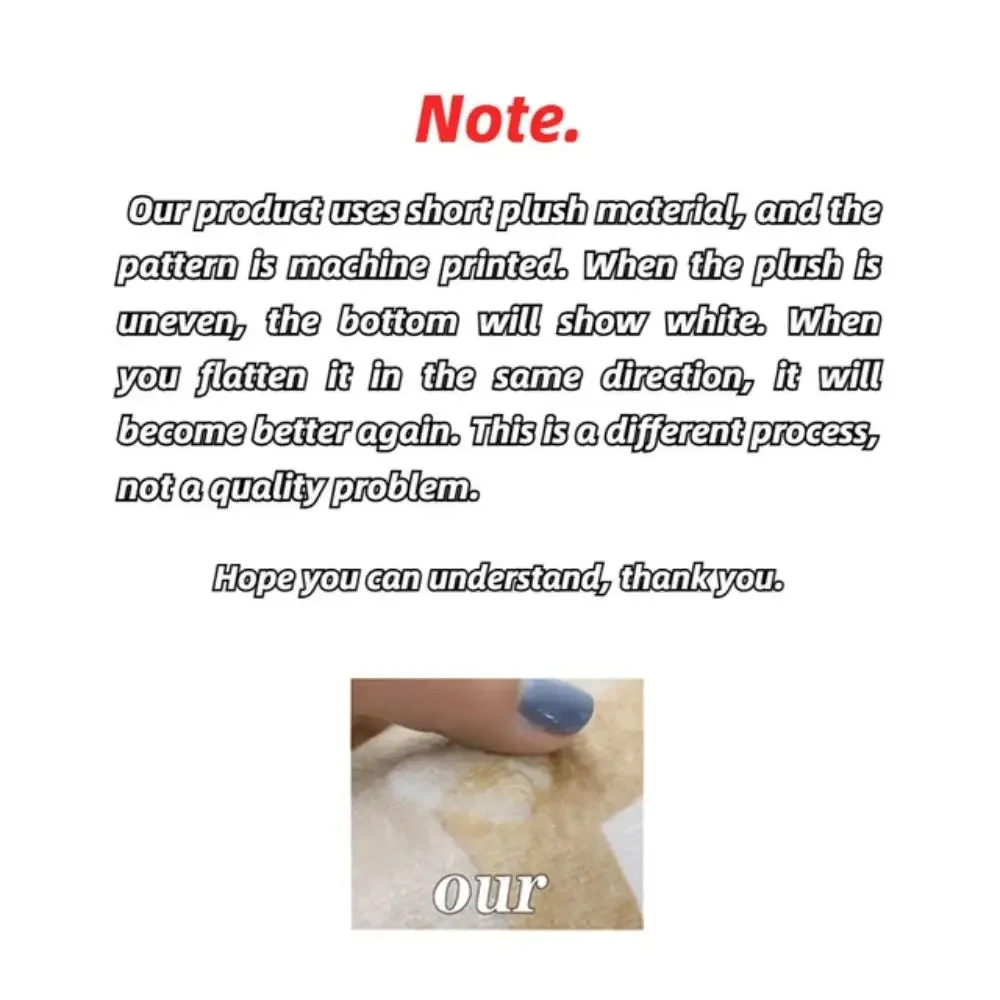 VIKAMA Blush Cheek Lying Fat Tabby Cat Bedroom Rug Full Body Irregular Outline Soft Fluffy Anti Slip Bedside Floor Carpet