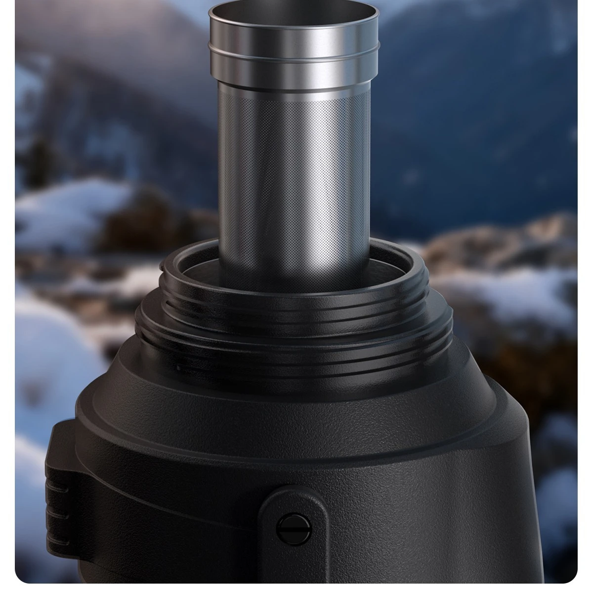 Nrmei Large Capacity Stainless Steel Water Bottle Insulated Vacuum Flask for Outdoor Camping And Adventure Water Preservation