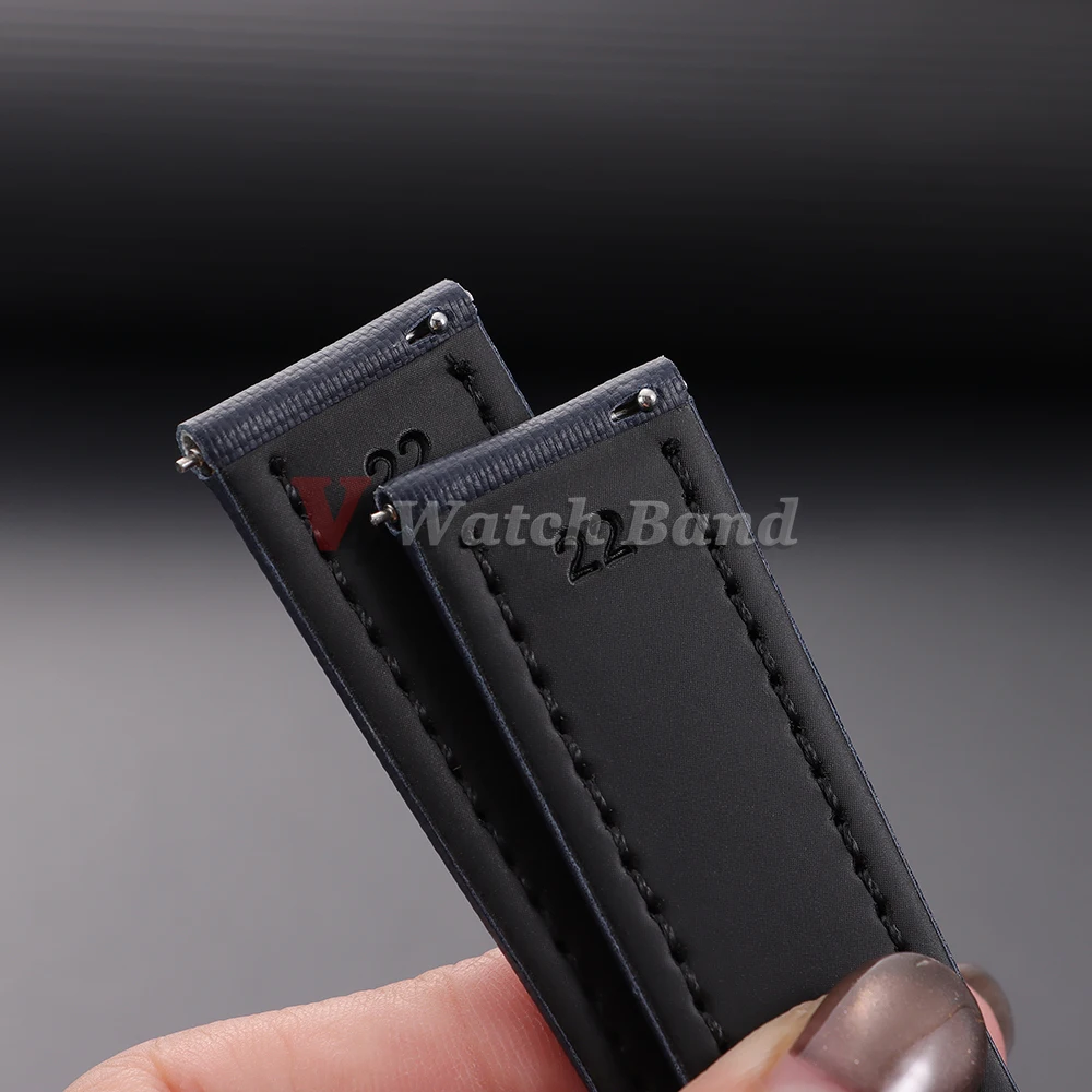 Premium Sailcloth Watch Band for Blancpain Straps Waterproof Canvas Nylon Quick Release Bracelets 18mm 19mm 21mm 20mm 22mm Belt